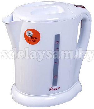 Электрочайник Polly ЕК-08 белый, РБ