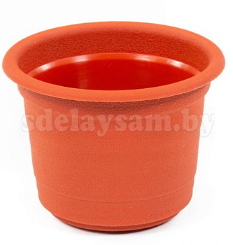 Горшок цветочный "Ксения" №5 - 2 л коричневый