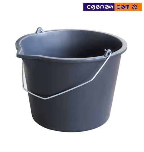 Ведро строительное 12л  22с769-3567