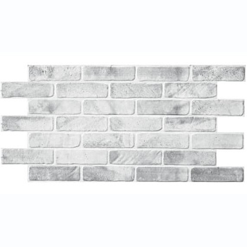 Панель ПВХ коллекция Кирпич  "Кирпич старый серый" 1020*495*3мм