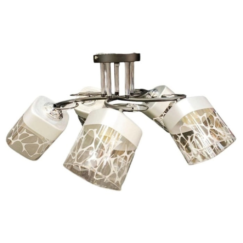 Светильник НПБ 02-5x60-101 XA1517B/5 черный/хром