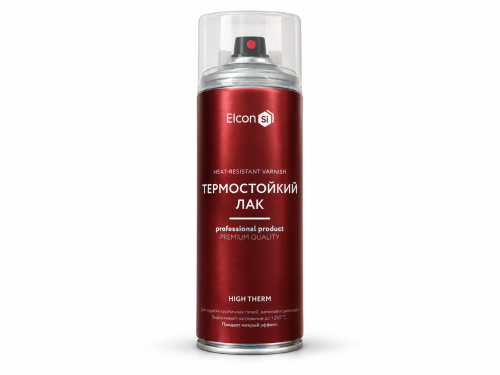 Лак термостойкий Elcon, аэрозоль, 520 мл