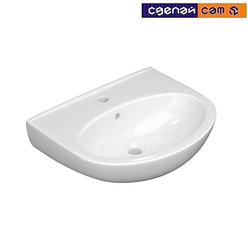 Умывальник  керам.  с креплением Лаго 45 с/о белый с1 ОАО "Керамин"