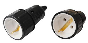 Розетка Р16-360 с заземляющим контактом