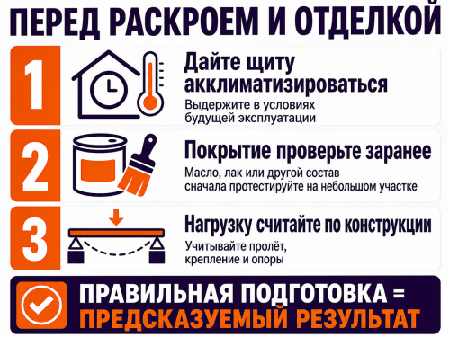 Мебельный щит из дуба 800×500×40 мм, сорт 3/3, сращённый фото 4