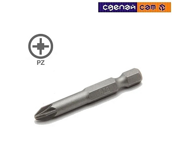 Бита PZ 2x50 мм (2шт. блист.) GRAFF