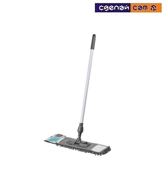 Швабра для пола с насадкой из шенилла