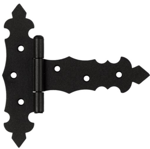 Декоративная петля DOMAX ZTD 150 C  черная 150x35x80x2,0 mm 