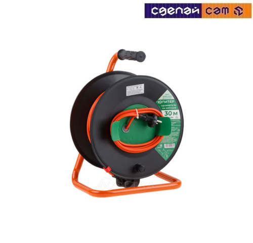 Удлинитель на катушке 30м Юпитер JP8403-11
