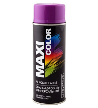 Эмаль-аэрозоль универсальная MAXI COLOR RAL4008 4008MX  400мл (Сигнально-фиолетовый)