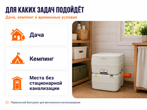 AV Engineering биотуалет Aqius 20, 20 л фото 3