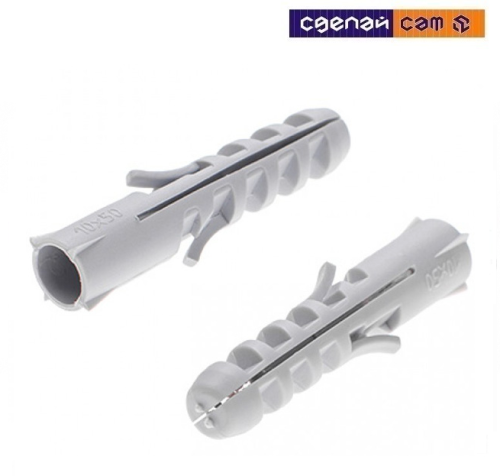 Дюбель распорный 10x60 TCHAPPAI, МОНТАЖ (пакет/12шт)  BM002460