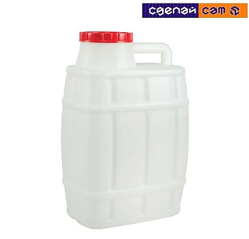 Канистра "Бочонок" 10л. (уп.6) М967