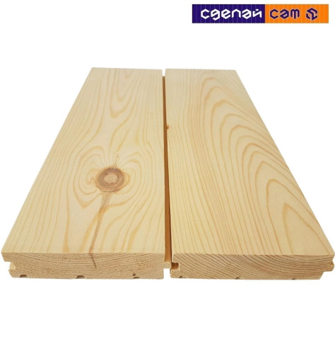 Доска пола 112x35 мм сорт В  (цена за м.п.)