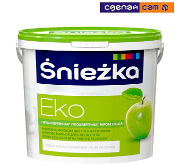 Краска Sniezka ЕКО 3л