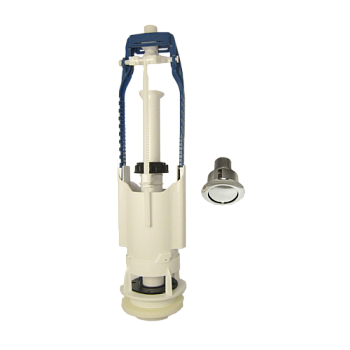 Клапан выпуска К 105.00.14.3 (кнопка хром)  К105.00.14.3