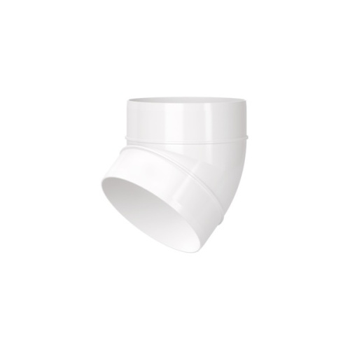 Колено ПВХ d125 ,2220-45°