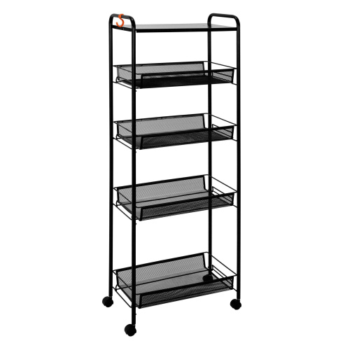 Этажерка "Ладья 25КС" (Черный)