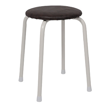 Табурет круглый «Пенёк крепкий 220» с ЛДСП (Коричневый)