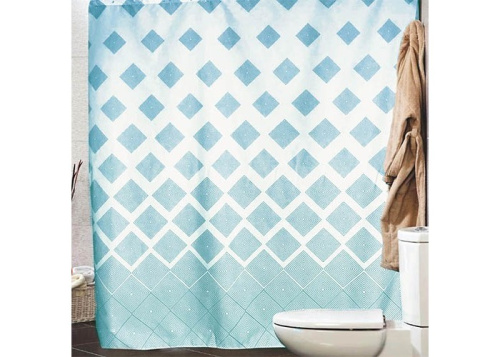 Штора для ванной комнаты т.м. Miranda IBIZA голубой