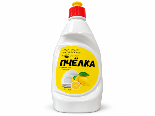 Средство для мытья посуды «Пчёлка», с ароматом лимона, 500 мл