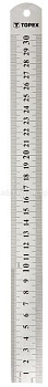 Линейка TOPEX нержавеющая сталь 100 см 31C100