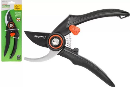 STARTUL секатор плоскостной GARDEN ST6410-02, 21 см