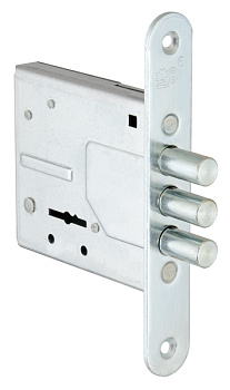 Замок врезной 76600-ЗВ8-4С/13  (3 ригеля)