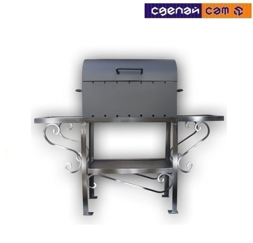 Мангал металлический Агат 600х300х250