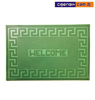 Коврик резинов Mix-Mat-plus 40х60см (зелёный) 
