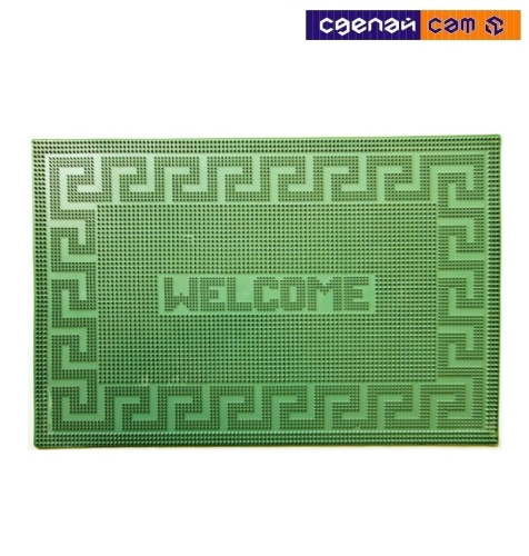 Коврик резинов Mix-Mat-plus 40х60см (зелёный) 