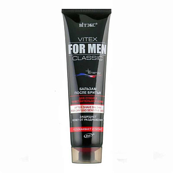 VITEX FOR MEN БАЛЬЗАМ ПОСЛЕ БРИТЬЯ д/сухой чувст.кожи 100мл New