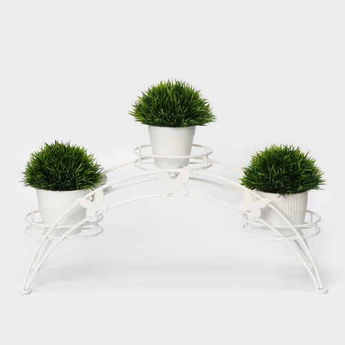 Подставка для цветов "Арка 3" (Белый)
