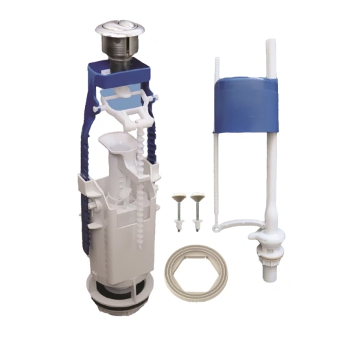 Арматура А 77.57.14.3 (2-кнопка хром, нижний подвод)