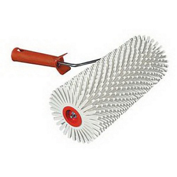 Валик игольчатый 25см D48 игла 11мм, с ручкой d8, Китай