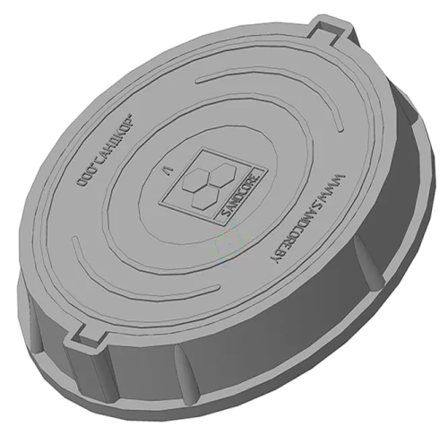 Люк (А30) h110, серый