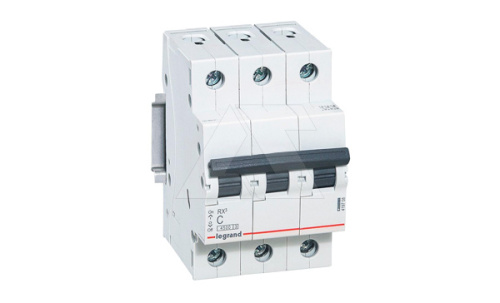 Авт. выкл. Legrand RX3 3P C 25A 4,5кА 3M  
