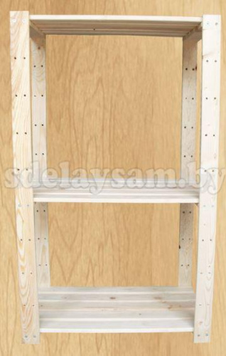 Стеллаж для бытового хранения П3-1218*730*410- 3 полки, РБ