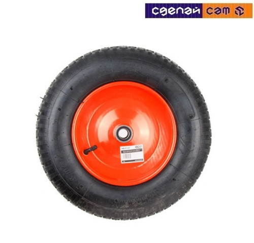Колесо надувное 4.00-8" (подшипн. ф35x12 мм, для оси 12x100мм)