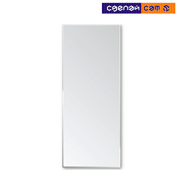 Зеркало 500х500х4 мм прям. с фац. 15мм (8с-С/035)