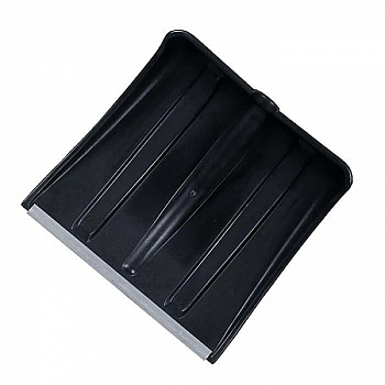 Лопата для уборки снега пластмассовая «Снеговичок» алюм.планка, без черенка