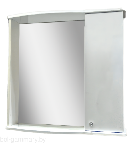 Шкаф настенный Гамма 08м прав. (белый)
