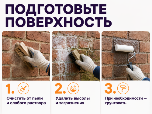 Краска акриловая «Престиж» по кирпичу, чёрный, 2,4 кг фото 4