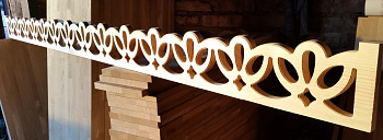 Фриз резной 2200*135*18мм.