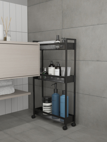 Этажерка "Вишера 13" (Черный)