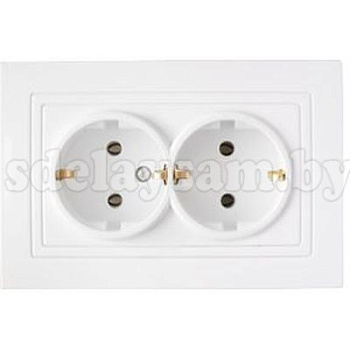 Розетка штепсельная РС16-348 с заземляющим контактом