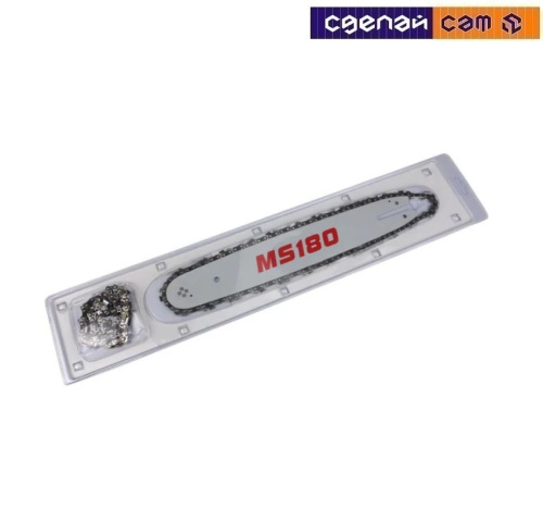 Шина для бензопилы аналог STIHL MS 180 (без цепи) 