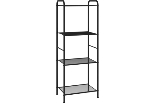 Стеллаж "Валенсия 14" (VALENCIA 14 Shelf rack) цвет черный  СТВ14Ч
