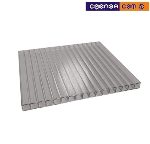 Плита из поликарбоната 2100х5000х3.5 мм (тонированная)