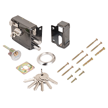 Замок накладной АЛЛЮР 556 BN-R (20) 1184